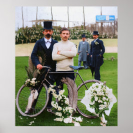 モーリスガリン受賞者パリ – ルバワ1898カラーレドゥー ポスター