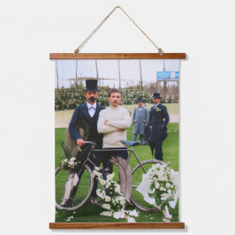 モーリスガリン受賞者パリ – ルバワ1898カラーレドゥー 吊り下げ型タペストリー