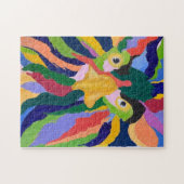 モーリスパズルグリーン ジグソーパズル (横)