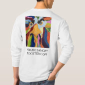 モーリスフォーエフエルト長袖ティー Tシャツ (裏面)