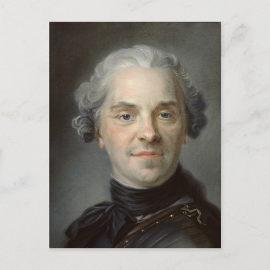 モーリスポートレート、コメット・ド・サクス1747 ポストカード (正面)