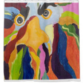 モーリス布シャワーカーテン シャワーカーテン (正面)