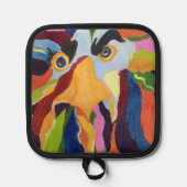 モーリス怒りのロスタースクエア 鍋敷き (正面)