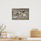 モーリス雨の中のブラジルのプレンダーガスト傘 ポスター (キッチン)