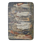 モーリス騎士団の戦いに向けて武装 バスマット (正面縦)