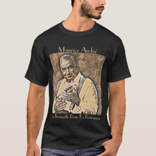 モーリス·アンドレ·トランペットTシャツ Tシャツ