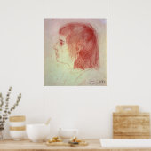 モーリス・ウトリロのポートレート ポスター (キッチン)