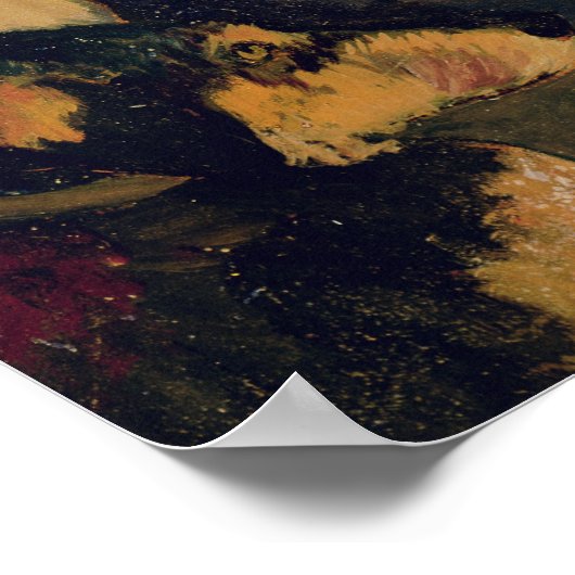 モーリス・ウトリロ、彼の祖母と彼の犬 ポスター (角)