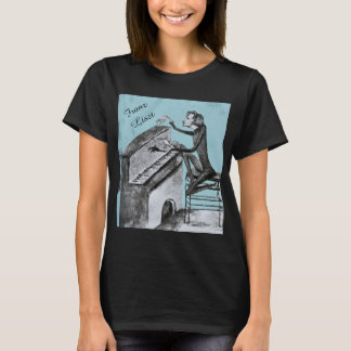 モーリス・サンドによるフランツ・リストのユニークなスケッチ 1837年 Tシャツ