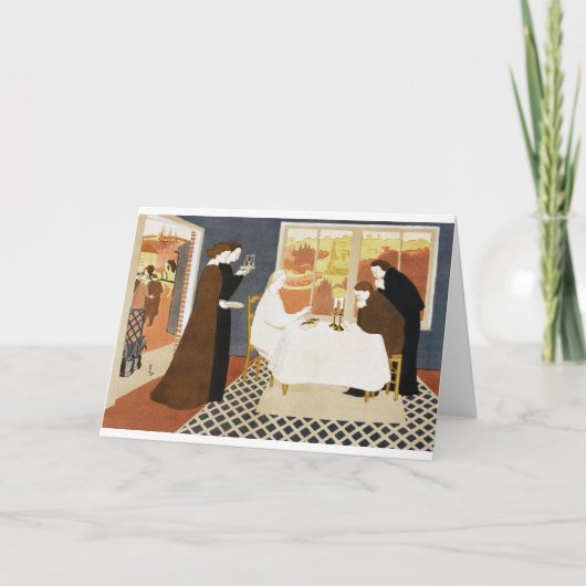 モーリス・デニスのエンマウス巡礼者 カード (正面)