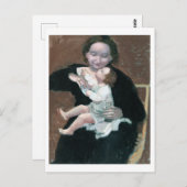 モーリス・デニスの母子 ポストカード (正面/裏面)