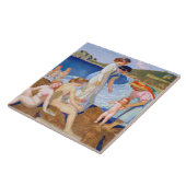 モーリス・デニス海水浴 タイル (側面)