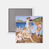 モーリス・デニス海水浴 マグネット (正面/裏面)