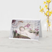 モーリス・デニス・アレゴリー カード (黄色い花)