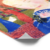 モーリス・デニス・コサージュに触れる女性 ポスター (角)