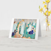 モーリス・デニス・スプリングタイム カード (黄色い花)