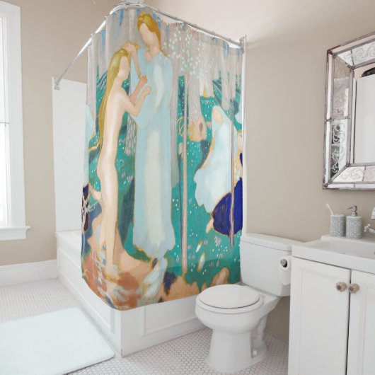 モーリス・デニス・スプリングタイム シャワーカーテン (インサイチュ)