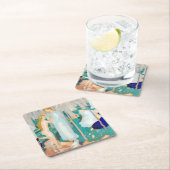 モーリス・デニス・スプリングタイム スクエアペーパーコースター (インサイチュ)