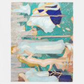 モーリス・デニス・スプリングタイム フリースブランケット (正面)