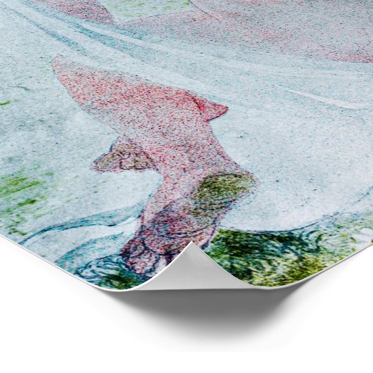 モーリス・デニス、デイジーで冠を飾ったニンフ ポスター (角)