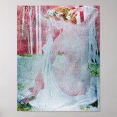 モーリス・デニス、デイジーで冠を飾ったニンフ ポスター (正面)