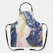 モーリス・デニス・ピンク・ドレスの女性 エプロン (正面)