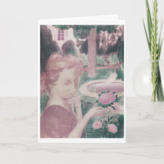 モーリス・デニス・モーニング・ブーケ カード (正面)