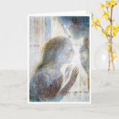 モーリス・ドニに祈りを カード (黄色い花)