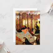 モーリス・ドニ - イースターの神秘、美術絵画 カード (正面/裏面インサイチュ)