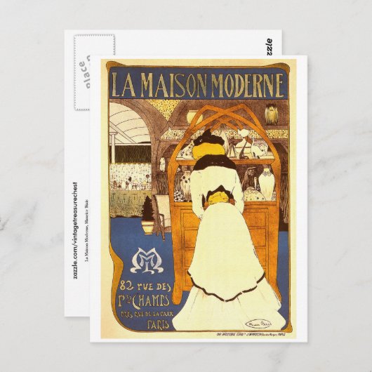 モーリス・ビアス・ラメゾンモデレ ポストカード (正面/裏面)