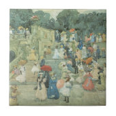 モーリス・プレンダガストによるセントラルパークのザ・モール タイル (正面)