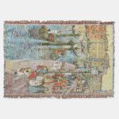 モーリス・プレンダガストによるヴェネツィアのグランド・カナル スローブランケット (正面)