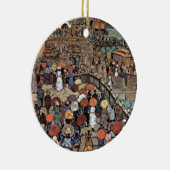 モーリス・プレンダガストによるヴェネツィアのパラの橋 セラミックオーナメント (右)