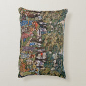 モーリス・プレンダガストの「木の下で」- 美術 アクセントクッション (裏面(縦))