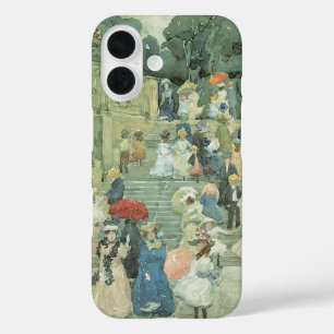 モーリス・プレンダガスト「セントラルパークのモール」 iPhone 16ケース