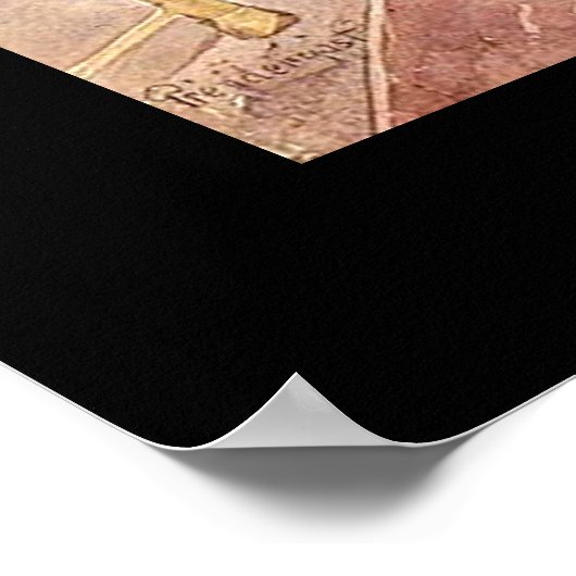 モーリス・プレンダーガストのヴェネツィア運河のシーン ポスター (角)