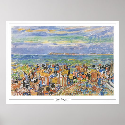 モーリス・プレンダーガスト・ゼディング・アート・ポスター#160 ポスター (正面)