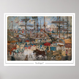 モーリス・プレンダーガスト・ゼディング・アート・ポスター#497 ポスター