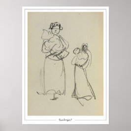 モーリス・プレンダーガスト・ゼディング・アート・ポスター#598 ポスター