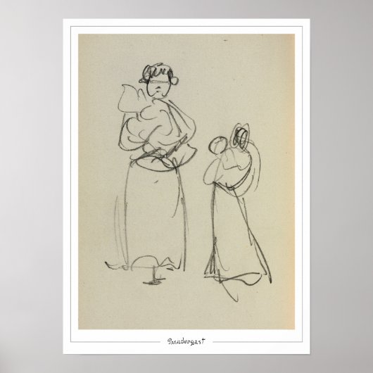 モーリス・プレンダーガスト・ゼディング・アート・ポスター#598 ポスター (正面)