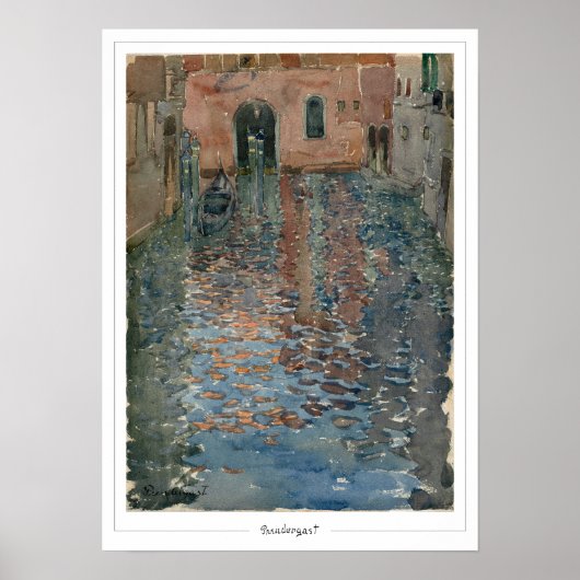 モーリス・プレンダーガスト・ゼディング・アート・ポスター#603 ポスター (正面)