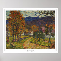 モーリス・プレンダーガスト・ゼディング・アート・ポスター#638