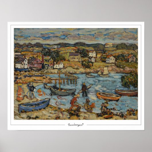 モーリス・プレンダーガスト・ゼディング・アート・ポスター#646 ポスター (正面)