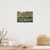 モーリス・プレンダーガスト・ゼディング・アート・ポスター#7 ポスター (キッチン)