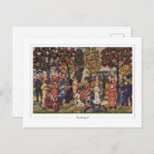 モーリス・プレンダーガスト#16 -ファインアートはがき ポストカード (正面/裏面)