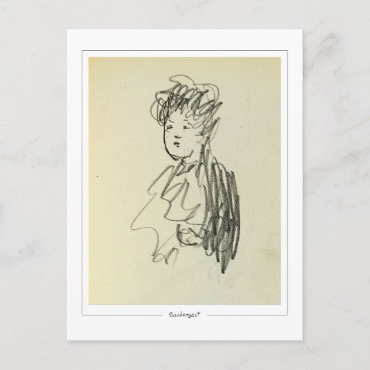 モーリス・プレンダーガスト#214 -ファインアートはがき ポストカード (正面)