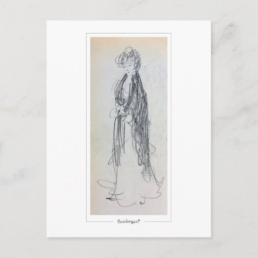 モーリス・プレンダーガスト#374 -ファインアートはがき ポストカード (正面)