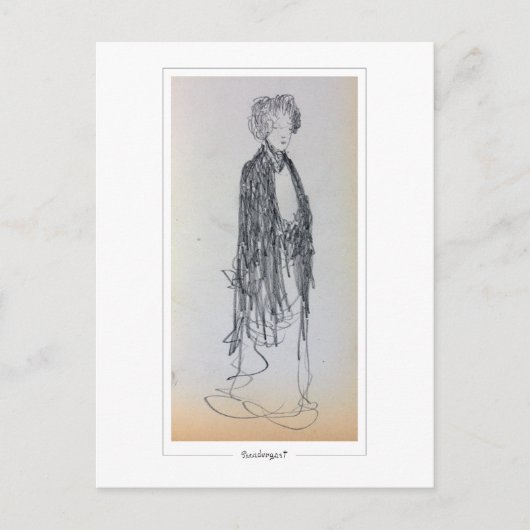 モーリス・プレンダーガスト#402 -ファインアートはがき ポストカード (正面)