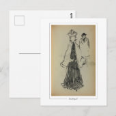 モーリス・プレンダーガスト#444 -ファインアートはがき ポストカード (正面/裏面)