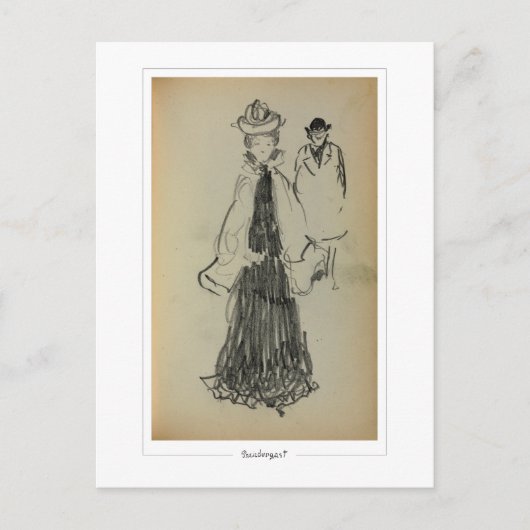 モーリス・プレンダーガスト#444 -ファインアートはがき ポストカード (正面)